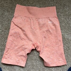 AYBL Coral Peach Seamless Bike Shorts